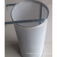 Gold supplier 4"*10"stainless steel hop filter basket hop spider 300 micron